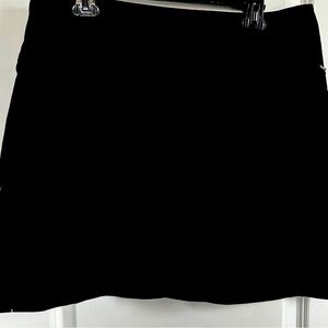 Black Skort. Easily worn casual or dressed up. Looks like a traditional skirt.